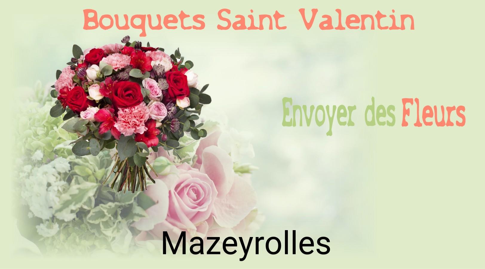 Roses de Saint-Valentin livrées à Mazeyrolles